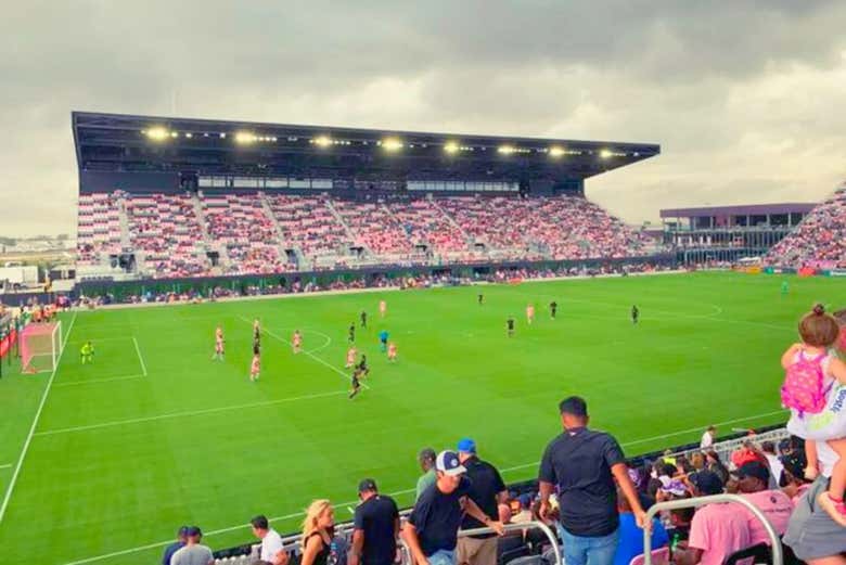 Experience the euphoria of soccer fans