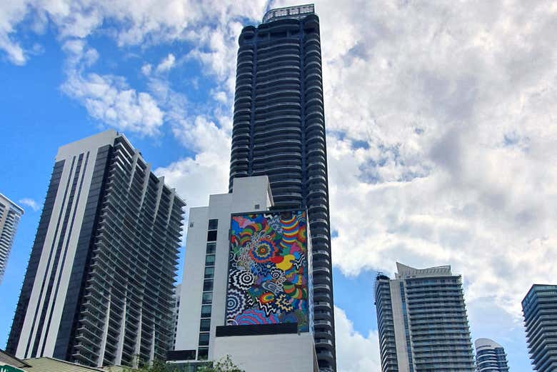 Marvel at Miami's skyline