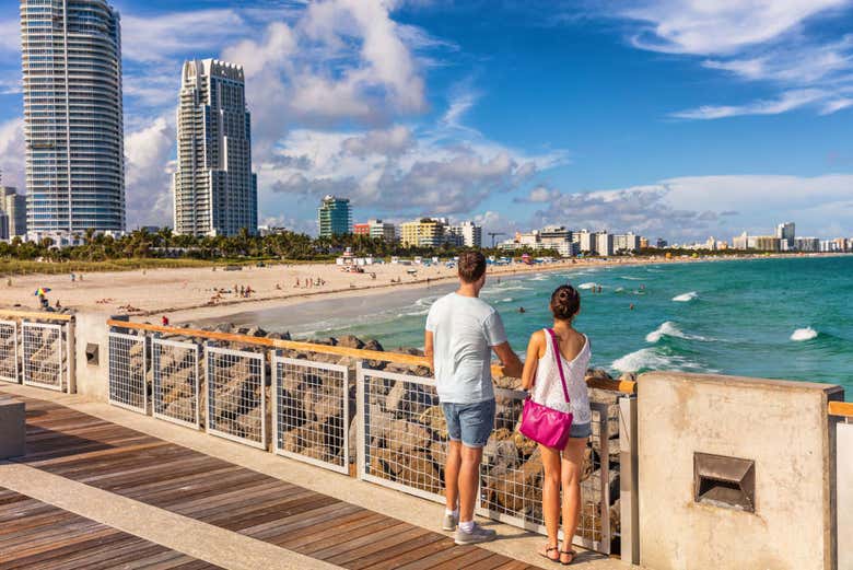 Stroll along South Beach