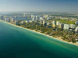 Miami Beach from the air